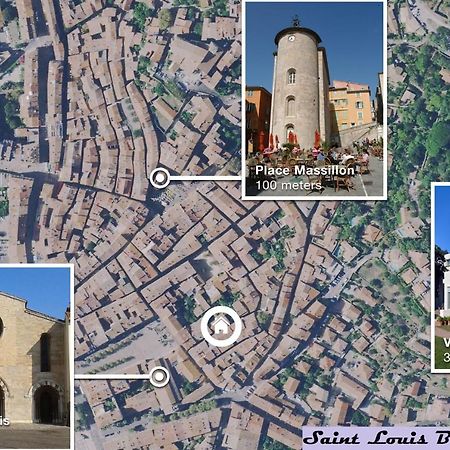 Appartamento Le Saint Louis Blue Bulldog Hyères Esterno foto
