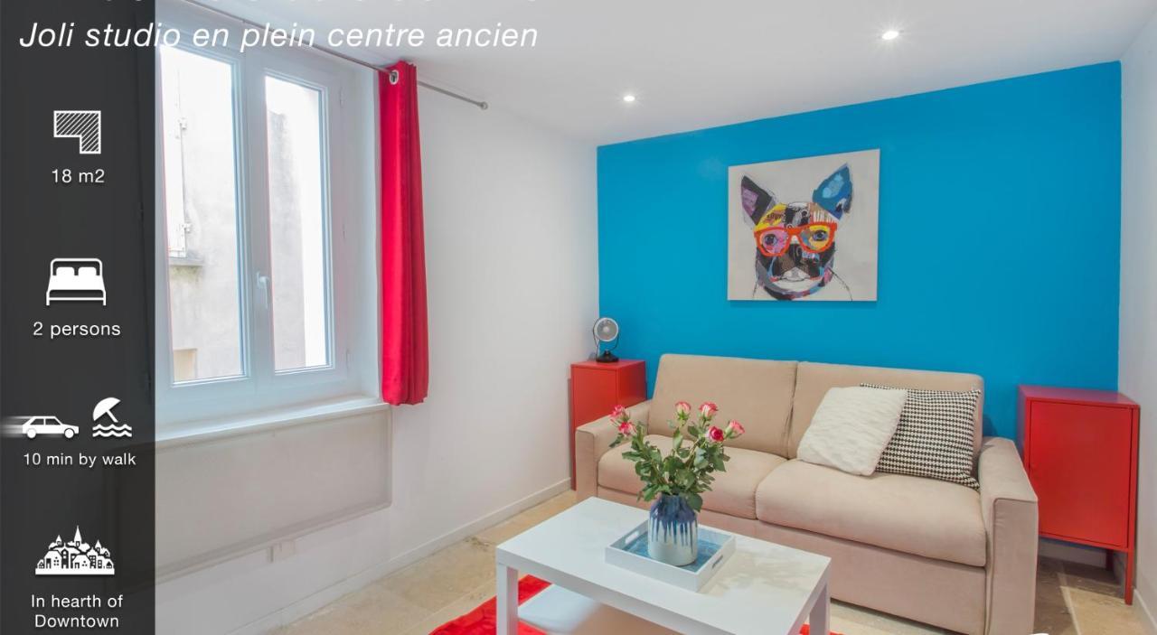 Appartamento Le Saint Louis Blue Bulldog Hyères Esterno foto